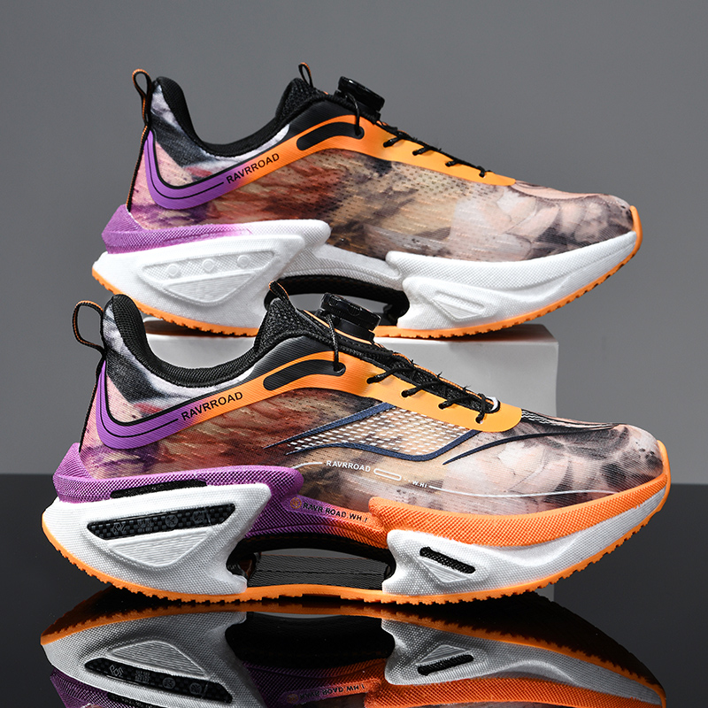 Running Shoe Carbon - Elastische Speed-Laufschuhe für Herren, Carbonplatte mit