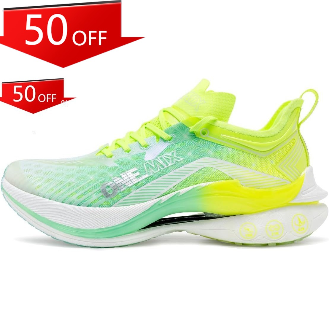 Running Shoe Carbon - ONEMIX T700 Carbon Plate Marathon-Laufschuhe für