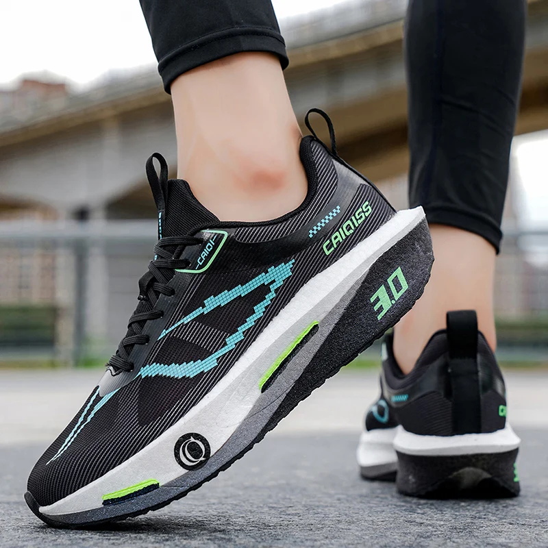 Running Shoe Carbon - Laufschuhe mit Carbonplatte Spezial-Marathon Herren Sport
